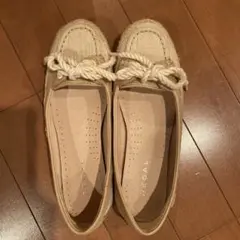 REGAL ベージュ ローファー