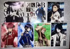 アニメK SEVEN STORIES ブロマイド シロ クロ 周防 八田 宗像
