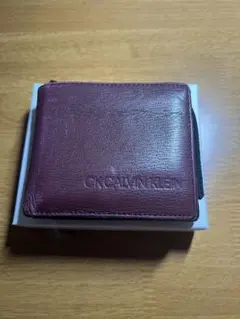 CK CALVIN KLEIN 二つ折り財布 ボルドーのサムネイル