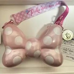 【新品】ミニー　リボン　スーベニア　スナックケース　ミニパル　ファンダーランド