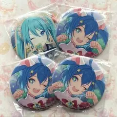 プロセカ 初音ミク バースデー コネライ 缶バッジ 4点セット