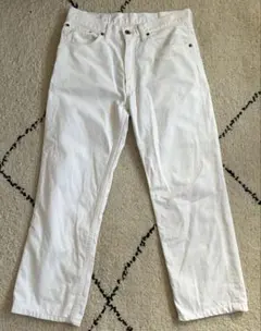 リーバイス502 ホワイト コットンツイル パンツ W32 日本製