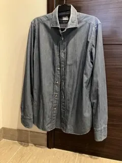 【美品】Bolzonellaデニムシャツ（38）