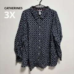 ブラウス 長袖 xl