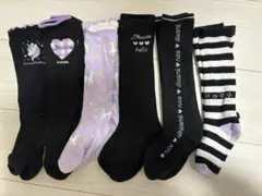 ハイソックス　まとめうり　14〜16センチ