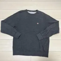 Champion ダークグレー スウェット Lサイズ
