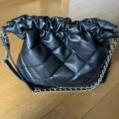 新品未使用 SHOO-LA-RUE チェーンバッグ ブラック