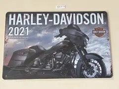 Harley-Davidson 2021 カレンダー ブリキ看板 インテリア