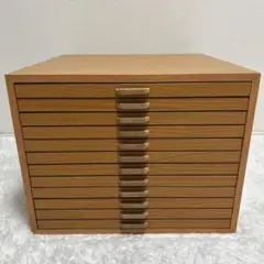 木製 12段 チェスト 浅型 多段チェスト 書類ケース B4 A4 整理タンス 木製 12段 チェスト 浅型 多段チェスト 書類ケース B4 A4 整理タンス
