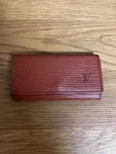 Louis Vuitton エピ レザー キーケース ブラウン