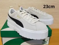 PUMA3プーマメイズレディーススニーカーMAYZEアイボリー