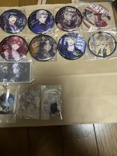 キャラクター缶バッジ10個セット　ツイステ