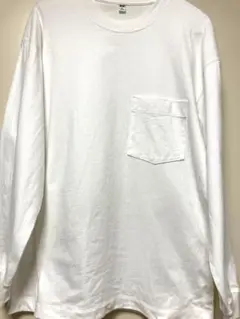 ユニクロ ポケット付き長袖tシャツ