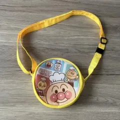 ポシェット　アンパンマン ガスト キッズ 黄色 ショルダーバッグ