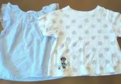 ミニー 水玉Tシャツ 110 olimpia Le-Tan セット売り