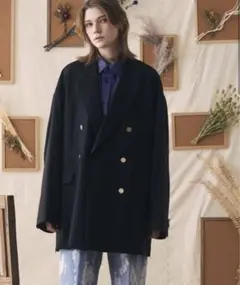 Maison Special 金ボタンダブルブレザー　テーラードジャケット