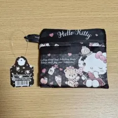 サンリオ 折り畳みエコバッグ ダークガーリー ハローキティ