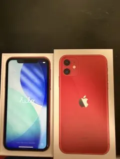 Apple iPhone 11 (PRODUCT)RED 本体