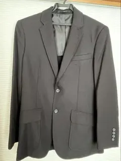 GU ジャケット、パンツセットアップ　黒　Sサイズ