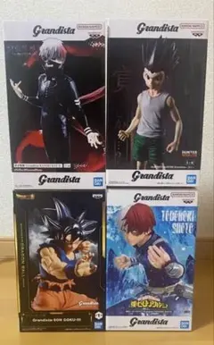 フィギュア 4点セット Grandista まとめ売り - メルカリ