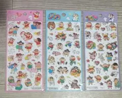 クレヨンしんちゃん シールセット 海外公式 平面シール アクリルシール