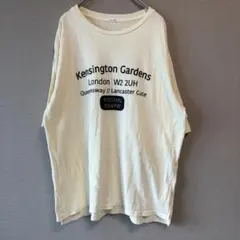 ★良品★ le colis ホワイト系 Tシャツ 半袖 クルーネック コットンのサムネイル