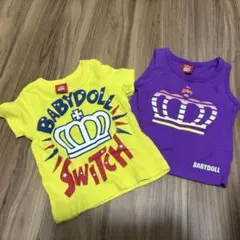 ★お得★BABYDOLL 半袖 Tシャツセット 80 男の子 女の子 夏 保育園