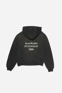 【新品未使用】acne studios ロゴフーディーセーター