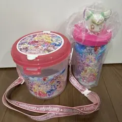 プリキュア 映画　ポップコーンバケット　ドリンクホルダー　セット　プリルン