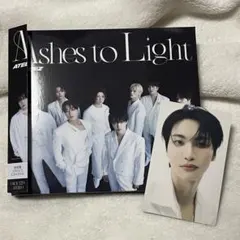 ATEEZ Ashes to Light 初回盤 ソンファ トレカ 2点セット