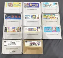 【まとめ】『スーパーファミコンソフト11本セット』SFC