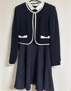 【値下げ】 リンジィ 卒服　卒業式　小学校　XL 165cm ワンピース　紺