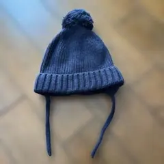 ZARA kids ニット帽　ネイビー　52cm