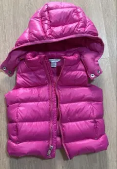 ポロラルフローレン　ダウンベスト　フード付き