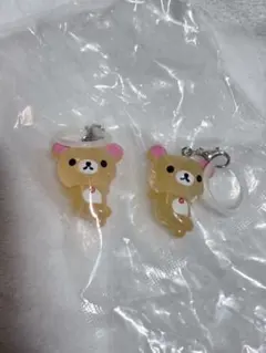 コリラックマ めじるしアクセサリー リラックマクリアイエロー