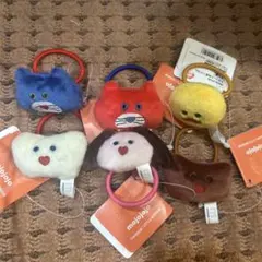 mojojojo モジョジョジョ マスコット付きヘアゴム6種セット