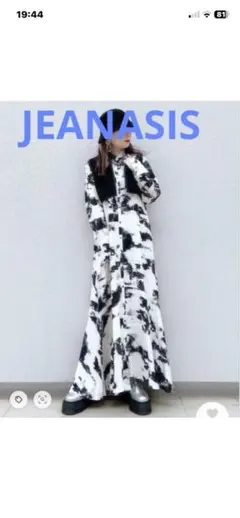 JEANASIS シャツワンピース ボアベスト セット