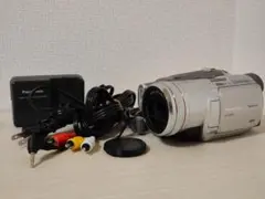 動作確認済 バッテリ付PanasonicデジタルビデオカメラNV-GS55K-S