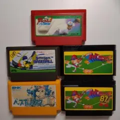 【短期間出品】ファミコンソフト おまとめ 5本パック