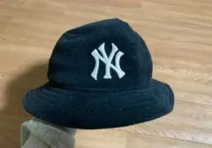 ニューエラ　ヤンキース　パイル生地　バケハ　バケットハット