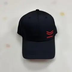 YANMAR ロゴ入り キャップ 黒/赤
