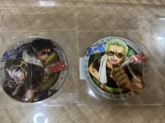 麦わらストア　ワンピース　グリッターシール　ステッカー　ゾロ　ロー　ジャンプ