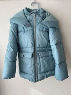 H&M 水色 ダウンコート 「5-6Y／116 cm」