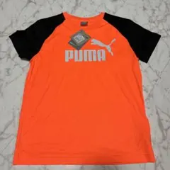PUMA オレンジ ブラック Tシャツ 160cm