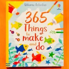 英語絵本365 things to make and do usborne 洋書