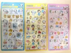 《正規品》ボンボンドロップシール PEANUTS スヌーピー 3シートセット