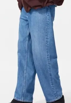 専用UNIQLOワイドストレートジーンズ W28