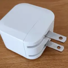 ホワイト AC充電器 角型 2ピン