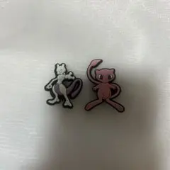 ポケモン ミュウ ミュウツー ジビッツ クロックス サンダル チャーム