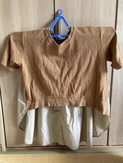 nunuforme ドッキングTシャツ 日本製